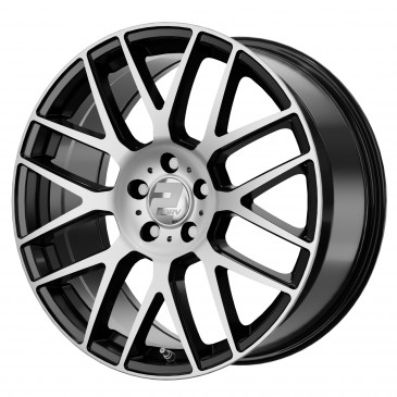 2DRV WH26 Schwarz Hochglanzpoliert