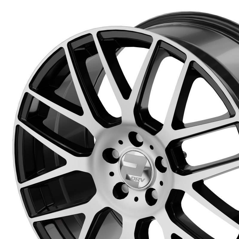 2DRV WH26 Schwarz Hochglanzpoliert