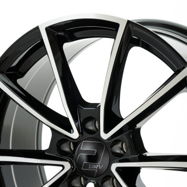 2DRV WH28 Schwarz Hochglanzpoliert