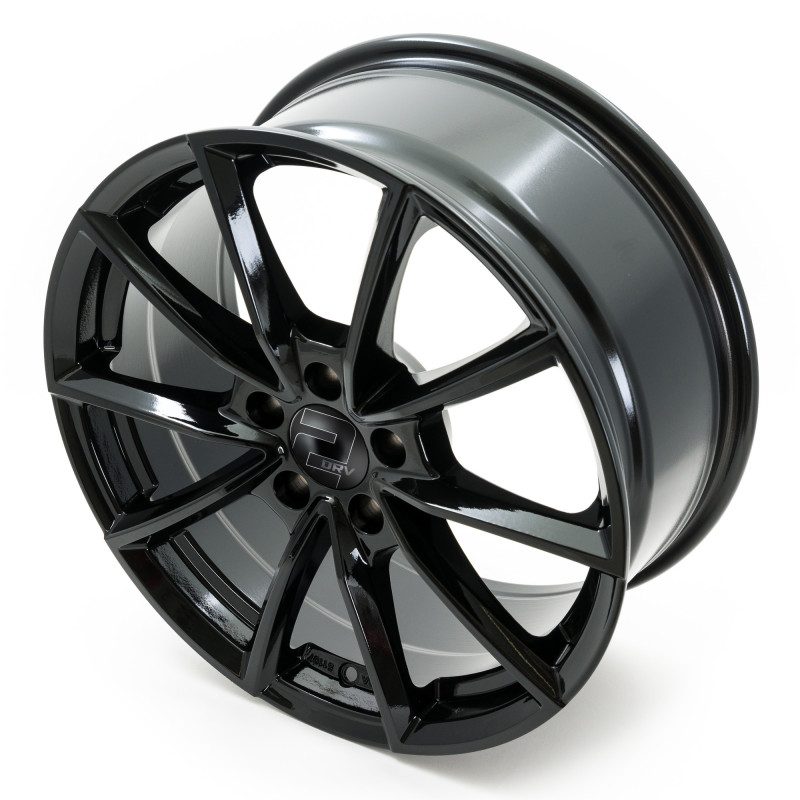 2DRV WH28 Schwarz glänzend lackiert