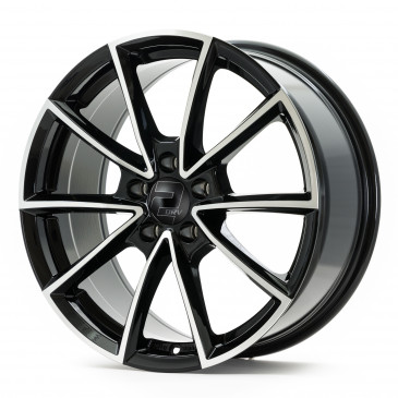 2DRV WH28 Schwarz Hochglanzpoliert