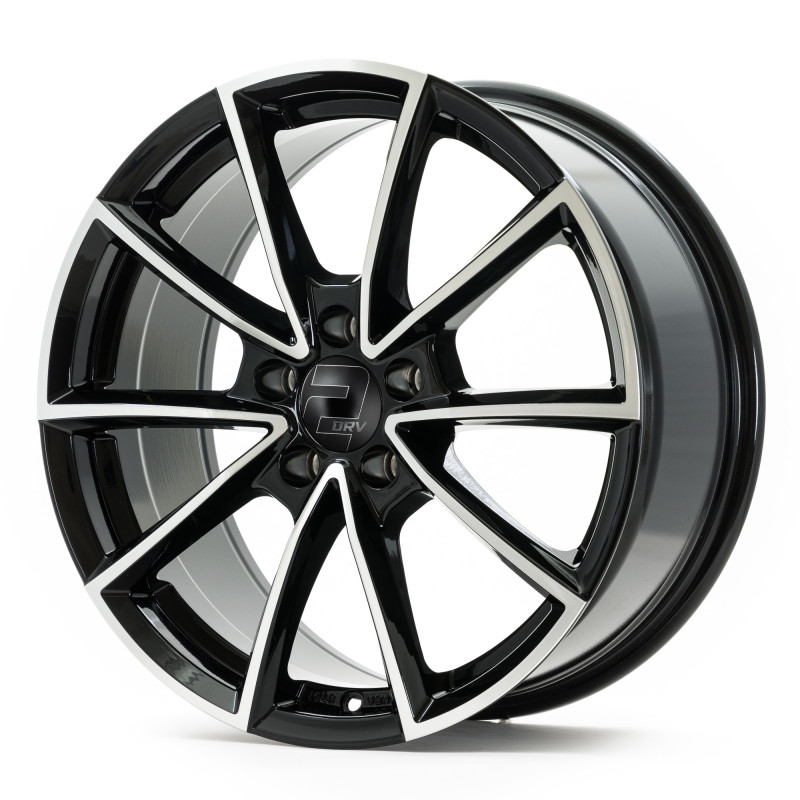 2DRV WH28 Schwarz Hochglanzpoliert