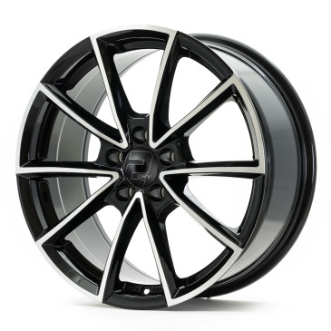 2DRV WH28 Schwarz Hochglanzpoliert