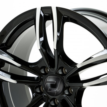 2DRV WH29 Schwarz Hochglanzpoliert