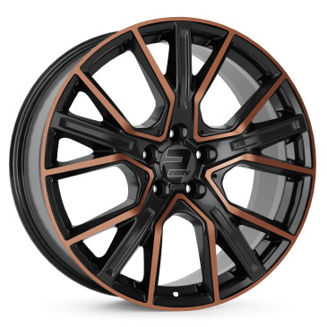 2DRV WH34 Schwarz Kupfer hochglanzpoliert