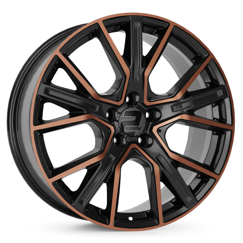 2DRV WH34 Schwarz Kupfer hochglanzpoliert