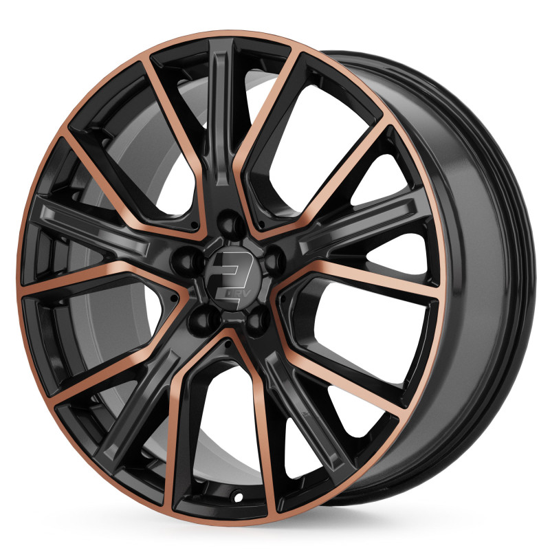 2DRV WH34 Schwarz Kupfer hochglanzpoliert