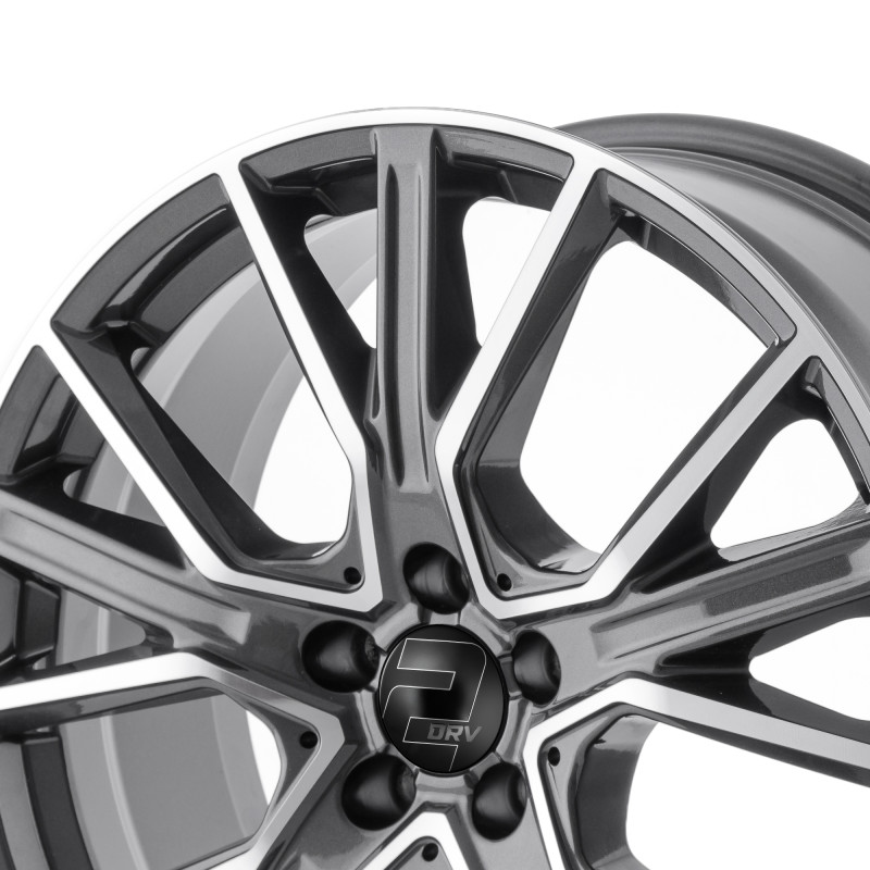 2DRV WH34 Dark Gunmetal Hochglanzpoliert