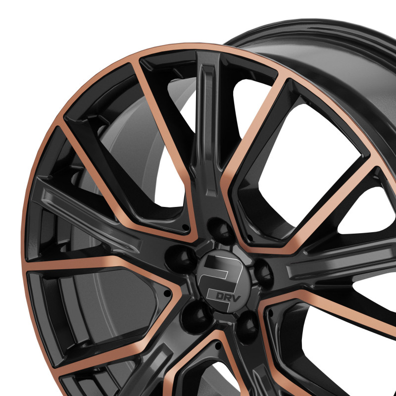 2DRV WH34 Schwarz Kupfer hochglanzpoliert