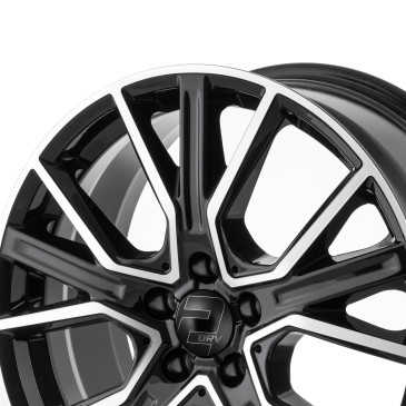 2DRV WH34 Schwarz Hochglanzpoliert