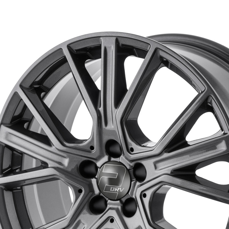 2DRV WH34 Dark Gunmetal Hochglanzpoliert