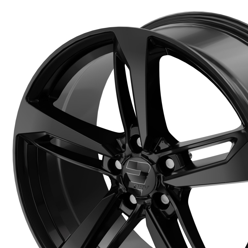 2DRV WH36 Schwarz glänzend lackiert