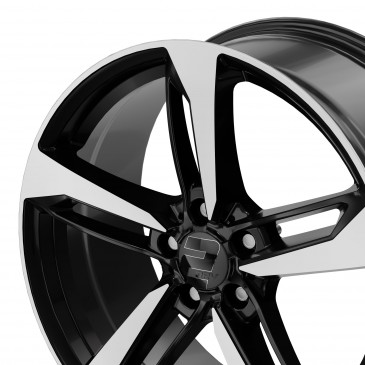 2DRV WH36 Schwarz Hochglanzpoliert