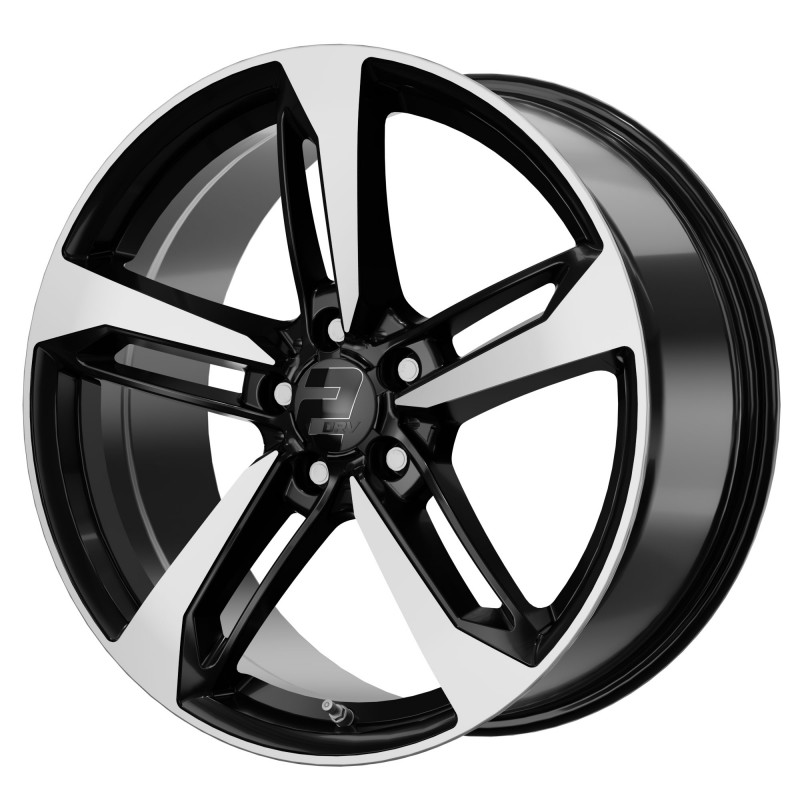 2DRV WH36 Schwarz Hochglanzpoliert