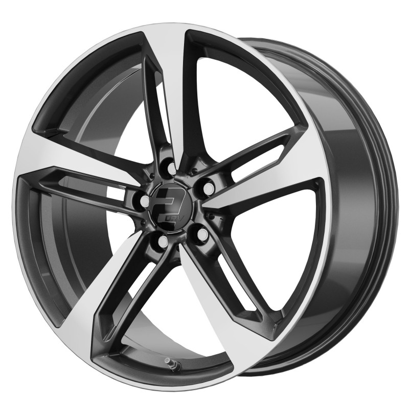 2DRV WH36 Dark Gunmetal Hochglanzpoliert