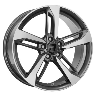 2DRV WH36 Dark Gunmetal Hochglanzpoliert