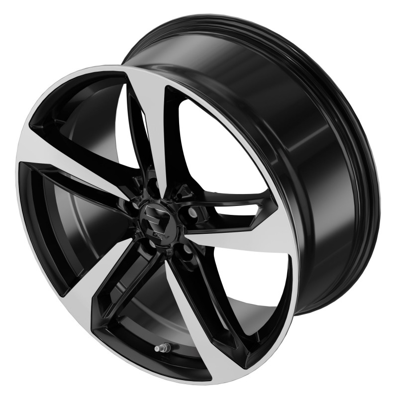 2DRV WH36 Schwarz Hochglanzpoliert