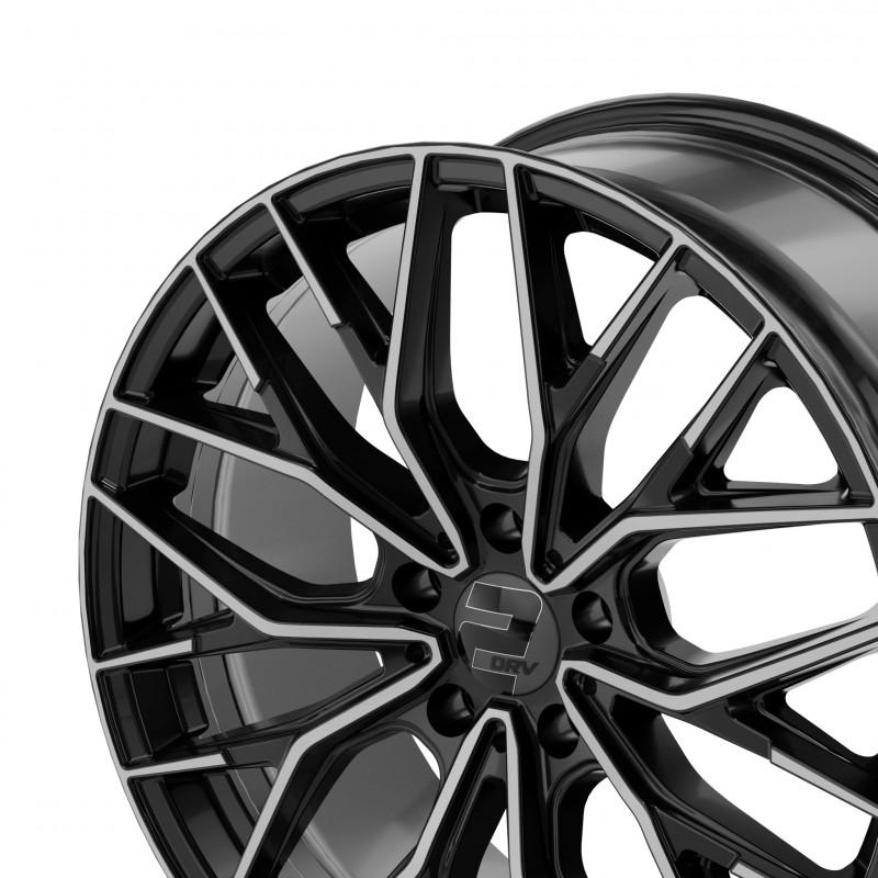 2DRV WH37 Schwarz Hochglanzpoliert