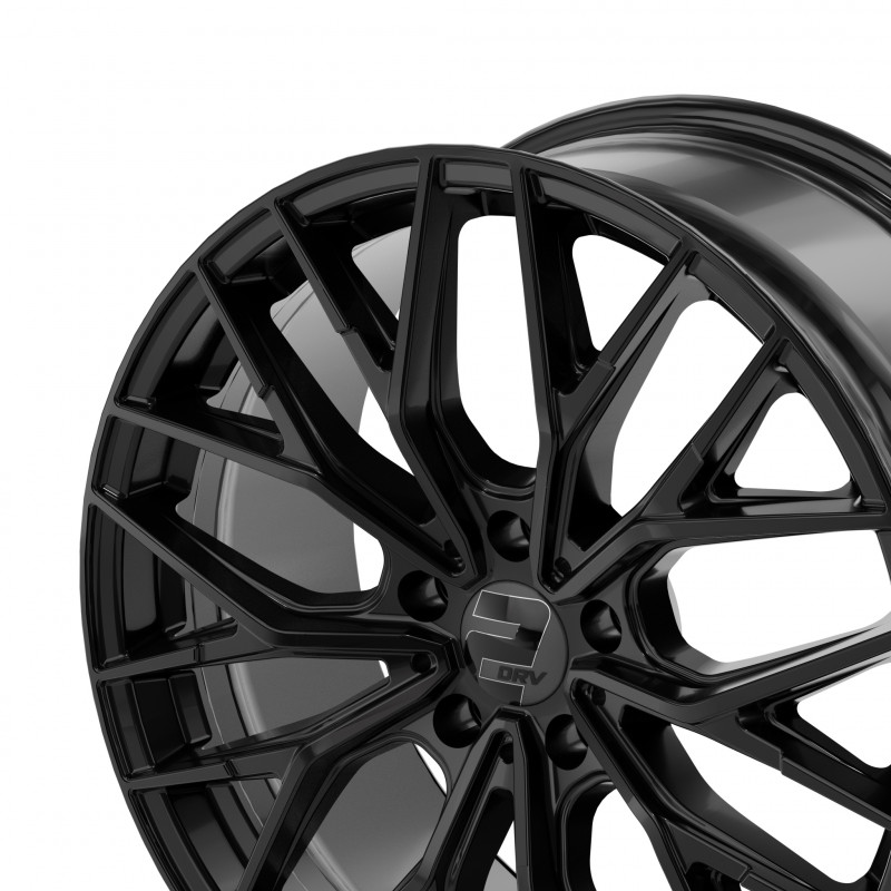 2DRV WH37 Schwarz glanz lackiert