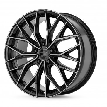 2DRV WH37 Schwarz Hochglanzpoliert