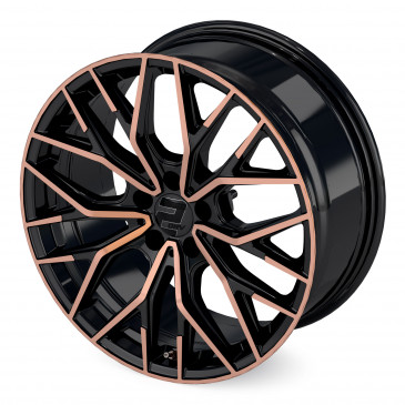 2DRV WH37 Schwarz Kupfer hochglanzpoliert