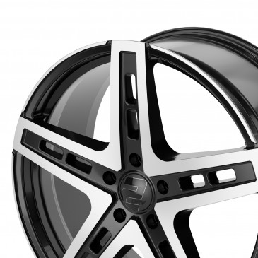 2DRV WH38 Schwarz Hochglanzpoliert