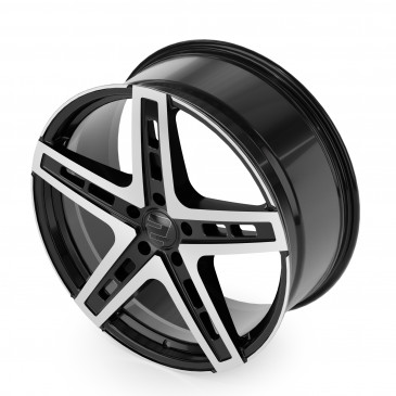 2DRV WH38 Schwarz Hochglanzpoliert