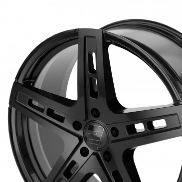 2DRV WH38 Schwarz glänzend lackiert