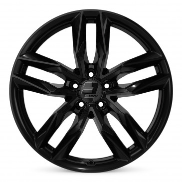 2DRV WH40 Schwarz glänzend lackiert