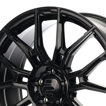 2DRV WH42 Schwarz glänzend lackiert