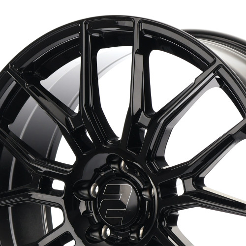 2DRV WH42 Schwarz glänzend lackiert