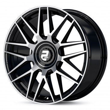 2DRV WH43 Schwarz hochglanzpoliert