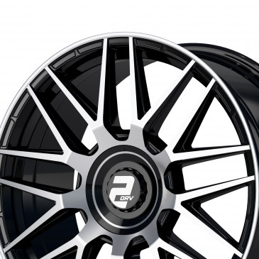2DRV WH43 Schwarz hochglanzpoliert