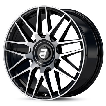 2DRV WH43 Schwarz hochglanzpoliert