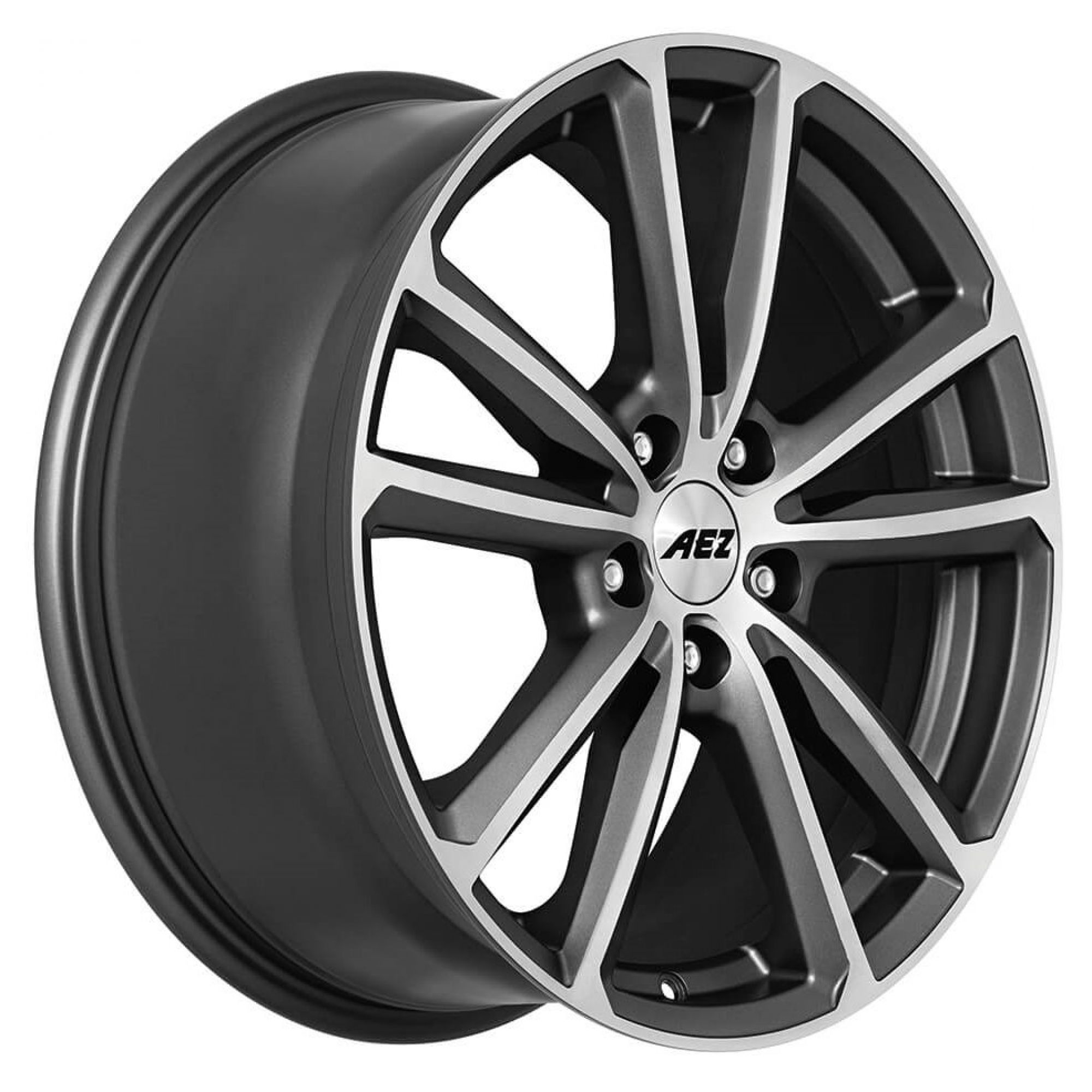 AEZ TIOGA Felgen Graphite matt/polished (grau) in 18 Zoll | felgenshop.de