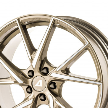 ALUTEC ADX.01 metallic-bronze frontpoliert