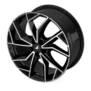 ALUTEC ADX.02 diamant-schwarz frontpoliert