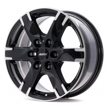 ALUTEC Titan diamant-schwarz frontpoliert