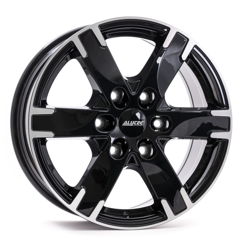 ALUTEC Titan diamant-schwarz frontpoliert