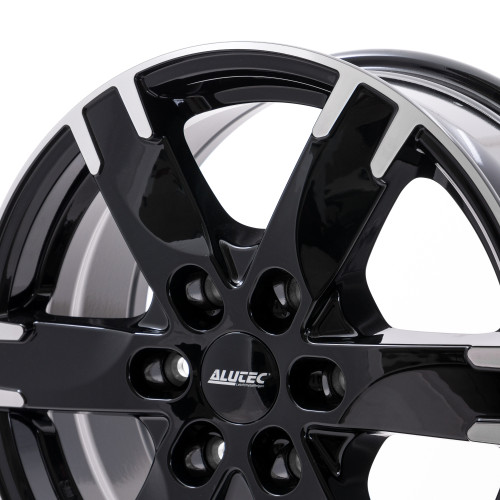 ALUTEC Titan diamant-schwarz frontpoliert