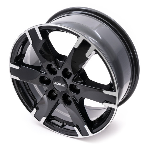 ALUTEC Titan diamant-schwarz frontpoliert