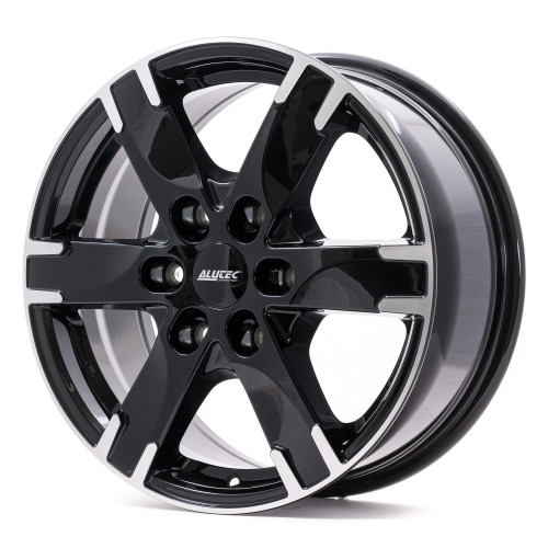 ALUTEC Titan diamant-schwarz frontpoliert