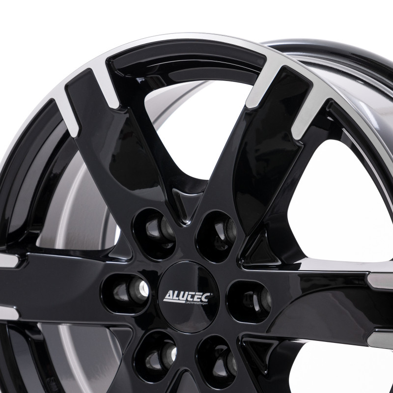 ALUTEC Titan diamant-schwarz frontpoliert