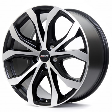 ALUTEC W10 racing-schwarz frontpoliert