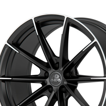 Antera A125 CONCAVE Satin Black Diamond