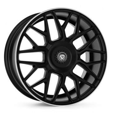 artFORM AF-801 Flat black rim pol