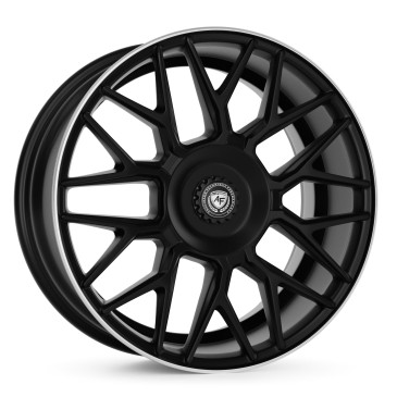 artFORM AF-801 Flat black rim pol