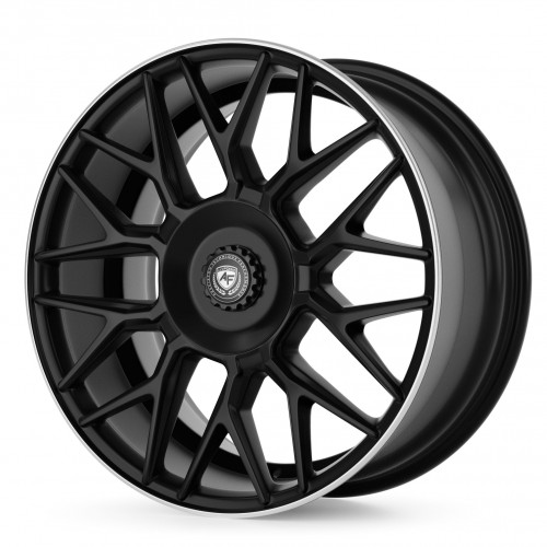 artFORM AF-801 Flat Black Rim Polished