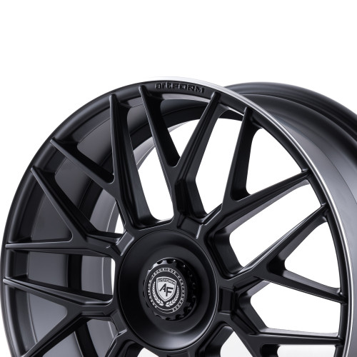 artFORM AF801 Flat Black Rim Polished