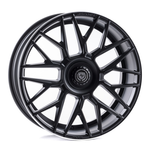 artFORM AF801 Flat Black Rim Polished